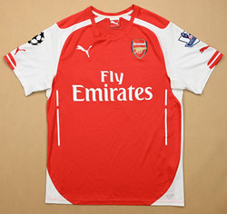 2014-15 ARSENAL LONDON SHIRT M