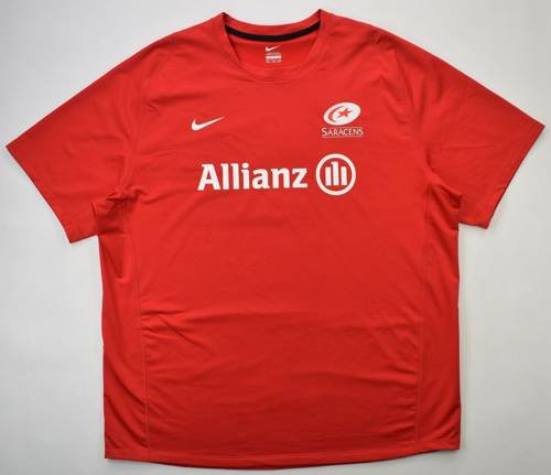 SARACENS RUGBY NIKE SHIRT 2XL