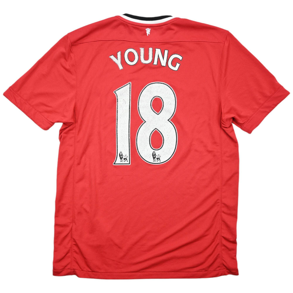 2011-12 MANCHESTER UNITED *YOUNG* SHIRT M