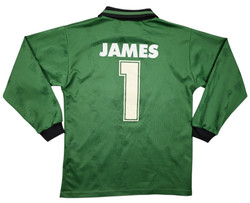 1996-97 LIVERPOOL *JAMES* GK LONGSLEEVE KOSZULKA XS