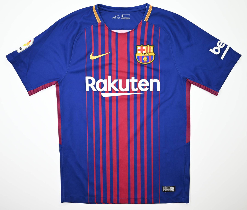 2017-18 FC BARCELONA SHIRT S