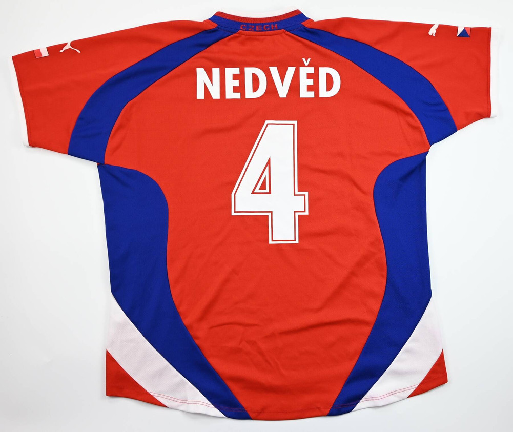 2000-02 CZECH REPUBLIC *NEDVED* SHIRT XL