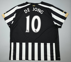2014-15 NEWCASTLE UNITED *DE JONG* SHIRT XL