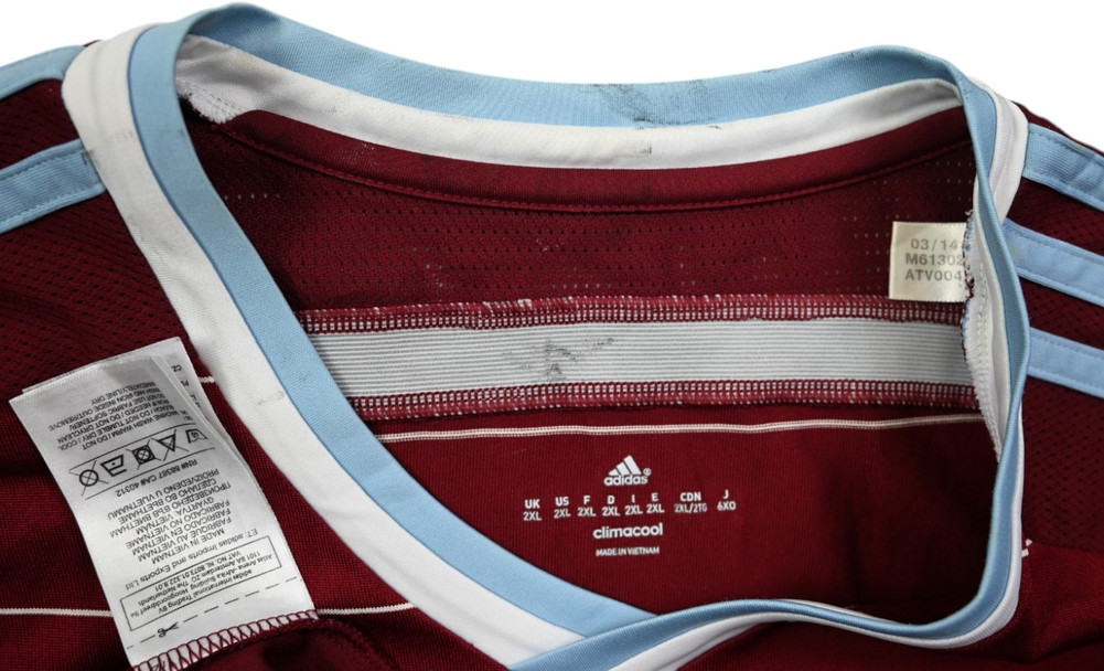 2014-15 WEST HAM UNITED SHIRT XXL