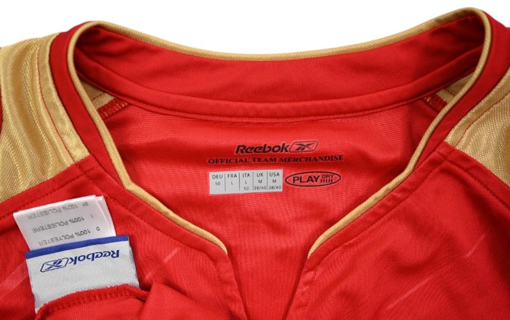 2005-06 LIVERPOOL *STEVIE G* SHIRT L