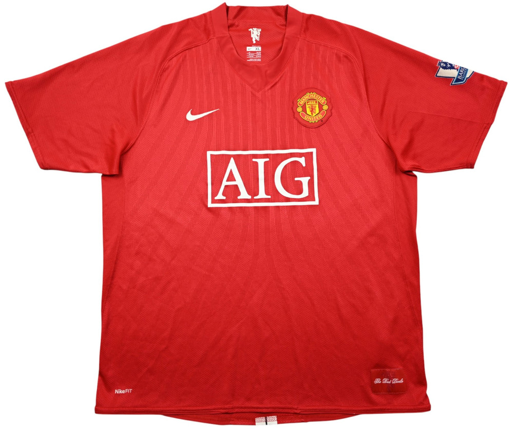 2007-09 MANCHESTER UNITED *RONALDO* KOSZULKA XL