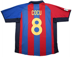 2001-02 BARCELONA *COCU* SHIRT XL