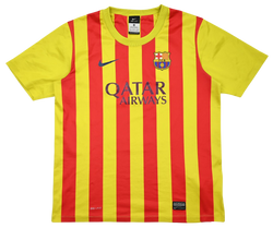 2013-15 FC BARCELONA BASIC SHIRT XL. BOYS