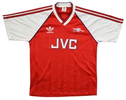 1988-90 ARSENAL LONDON SHIRT L