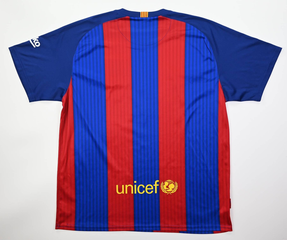 2016-17 FC BARCELONA SHIRT XL
