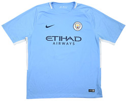 2017-18 MANCHESTER CITY *DELPH* SHIRT XL