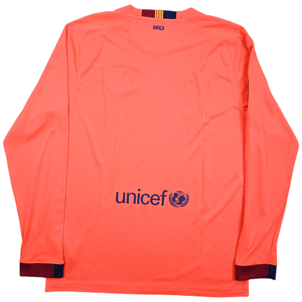 2014-15 FC BARCELONA LONGSLEEVE L