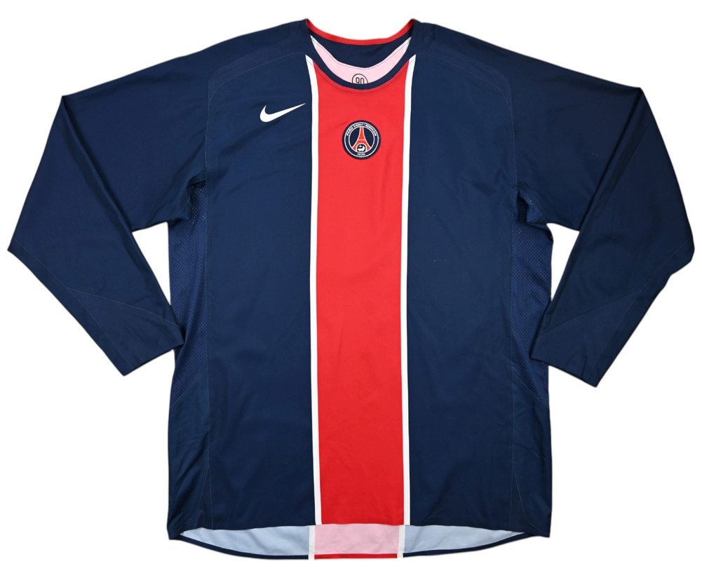 2005-06 PARIS SAINT-GERMAIN PLAYER ISSUE LONGSLEEVE KOSZULKA XXL