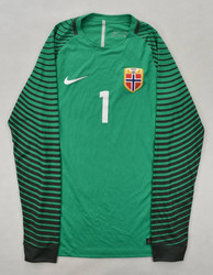 2019-20 NORWAY GK PLAYER ISSUE SHIRT S