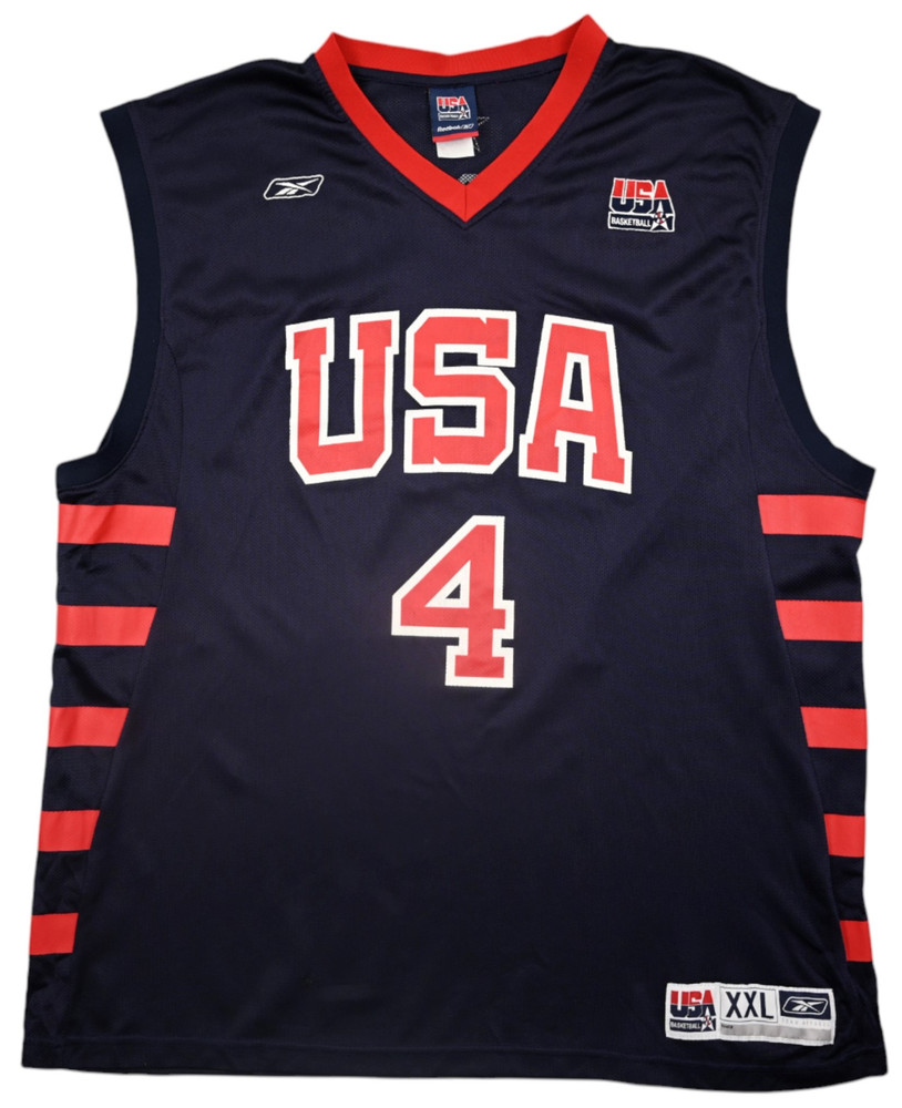 USA *IVERSON* BASKETBALL SHIRT XXL