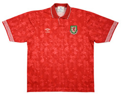 1990-92 WALES KOSZULKA XL