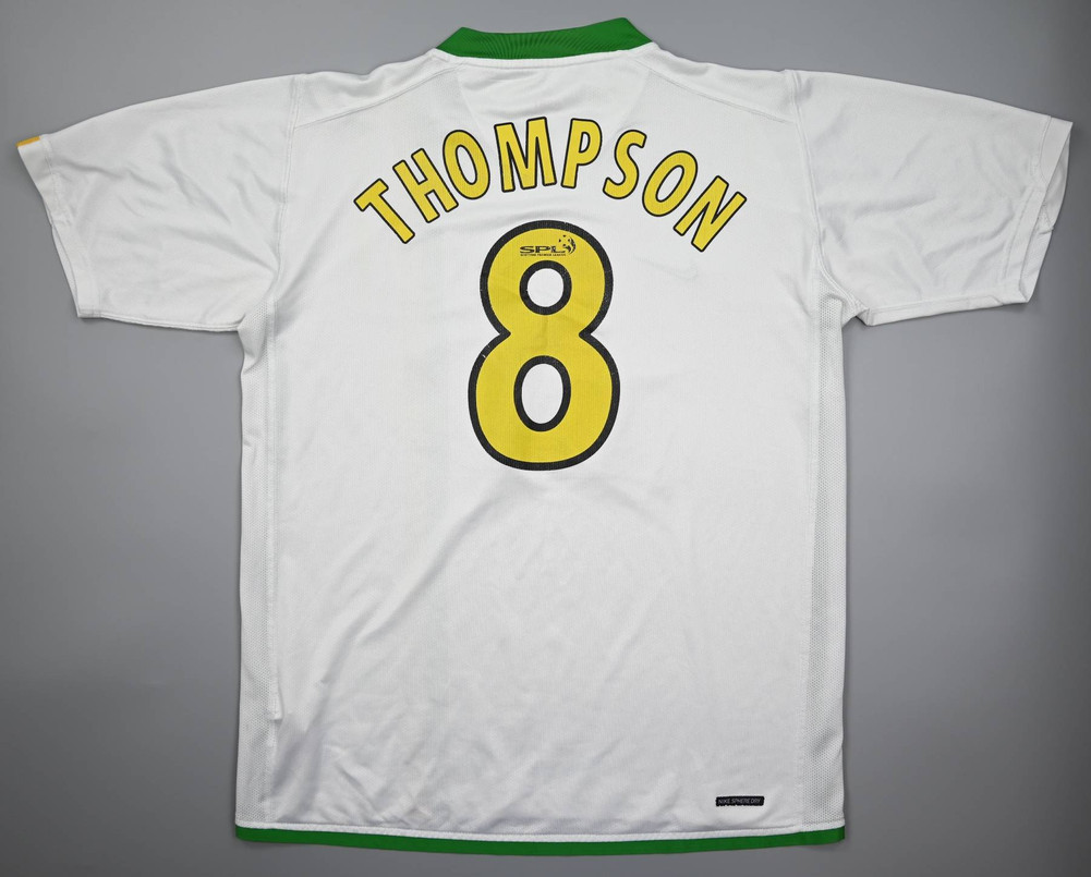 2006-08 CELTIC GLASGOW *THOMPSON* SHIRT L