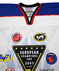 IIHF EUROPEAN CHAMPIONS CUP 2005 HOCKEY SHIRT XL
