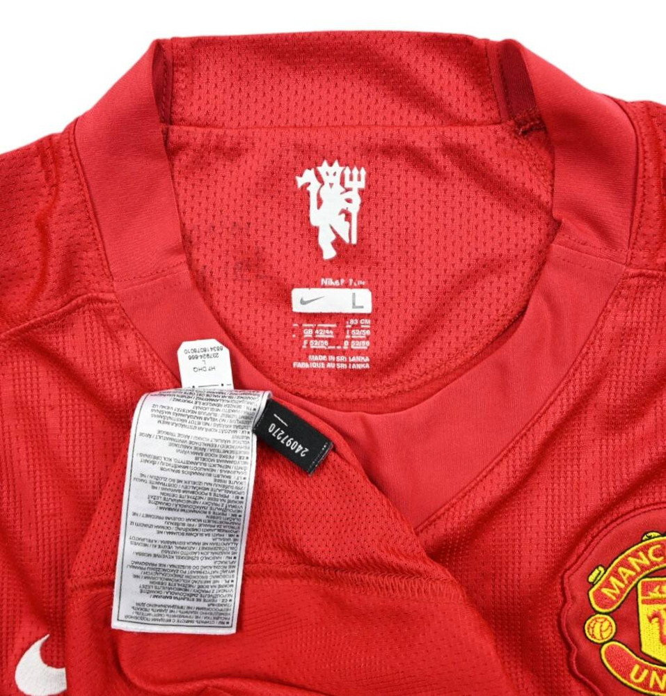 2007-09 MANCHESTER UNITED *ROONEY* SHIRT L