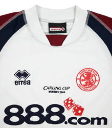 2004-05 MIDDLESBROUGH FC *J ROWELL* KOSZULKA M