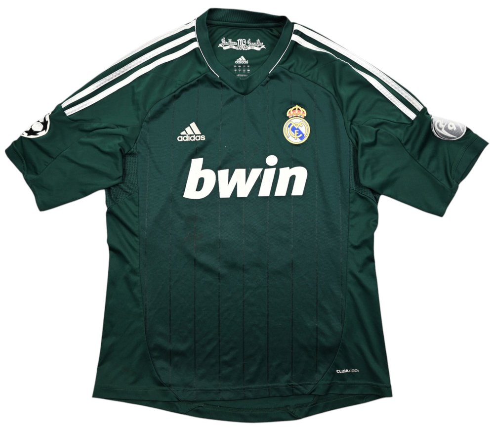 2012-13 REAL MADRID *JAMES* SHIRT L