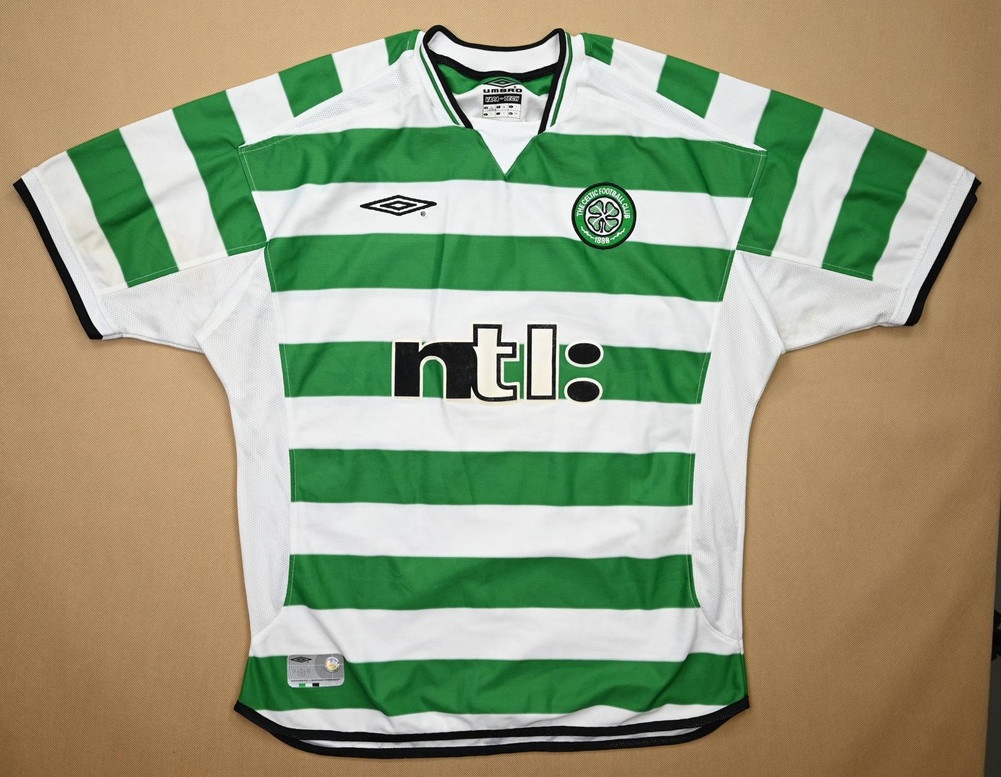 2001-03 CELTIC GLASGOW SHIRT L