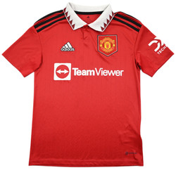 2022-23 MANCHESTER UNITED SHIRT L. BOYS