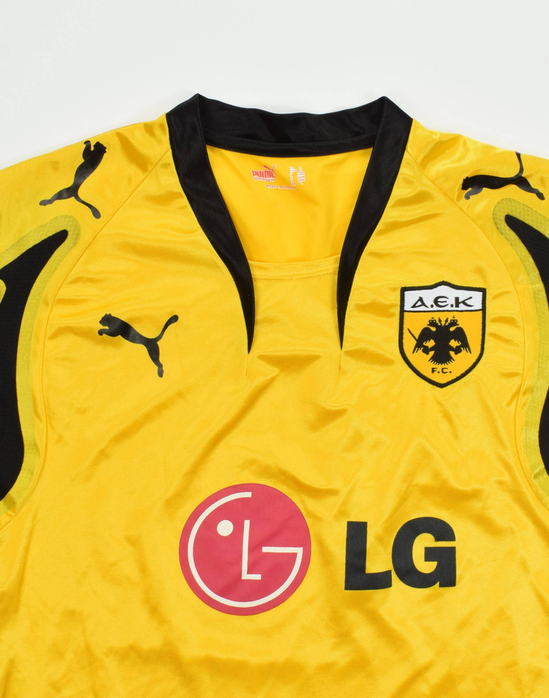 2007-08 AEK ATHENS SHIRT L
