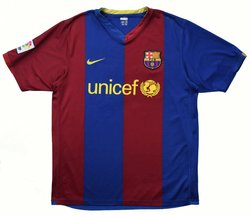 2006-07 FC BARCELONA *MESSI* SHIRT S