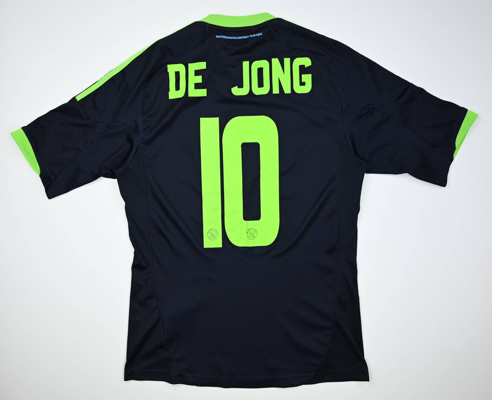 2012-13 AJAX AMSTERDAM *DE JONG* SHIRT S