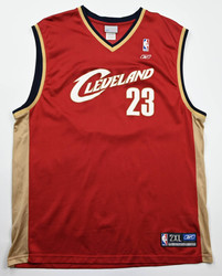 CLEVELAND CAVALIERS NBA *JAMES* SHIRT 2XL