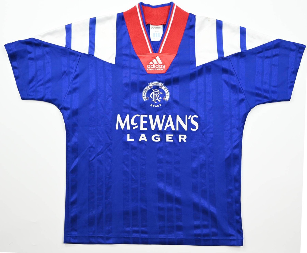 1992-94 RANGERS F.C. SHIRT L. BOYS