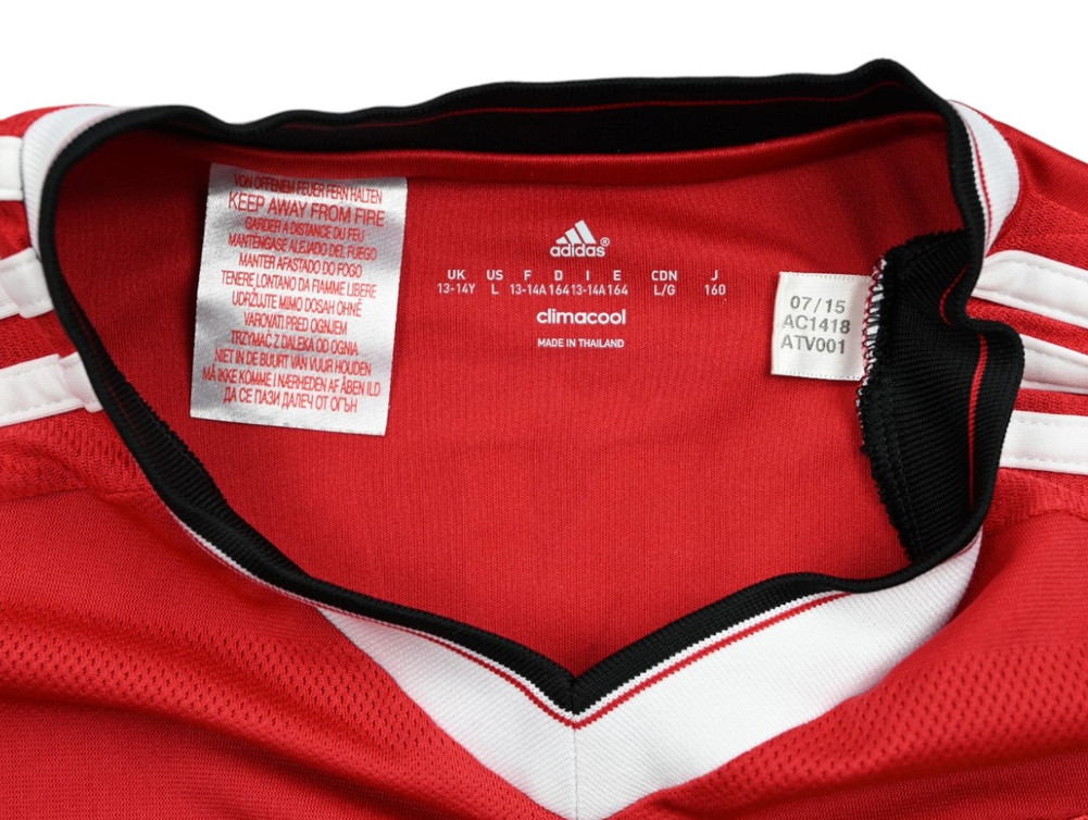 2015-16 MANCHESTER UNITED *JONES* SHIRT L. BOYS