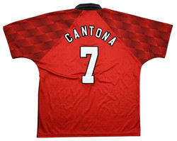 1996-98 MANCHESTER UNITED *CANTONA* SHIRT L