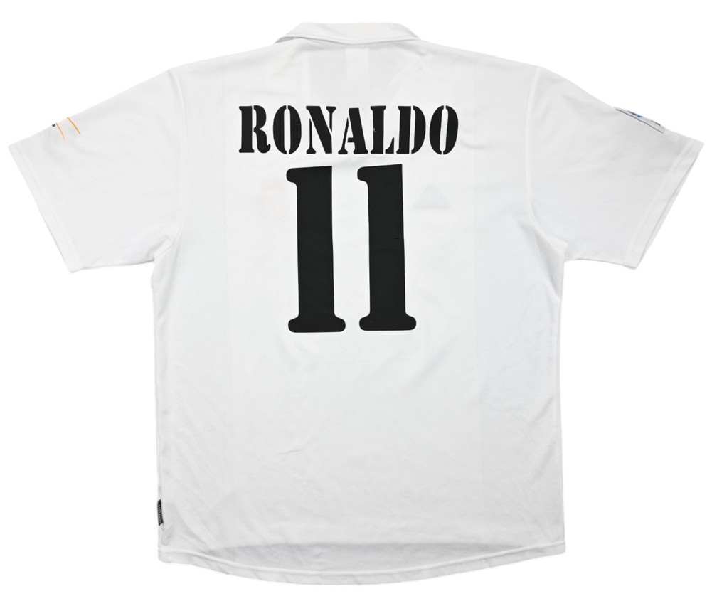 2002-03 REAL MADRID *RONALDO* SHIRT L