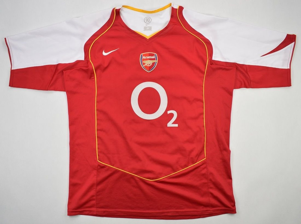 2004-05 ARSENAL LONDON *BERGKAMP* KOSZULKA XL