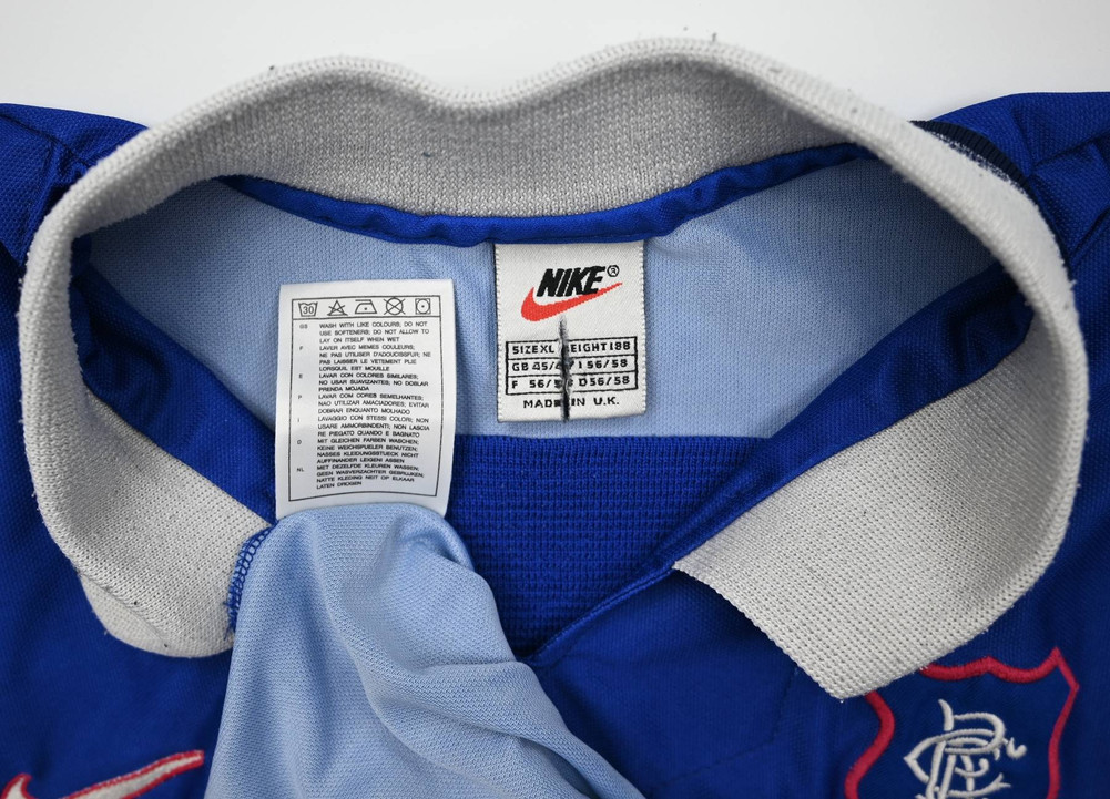 1997-99 GLASGOW RANGERS SHIRT XL