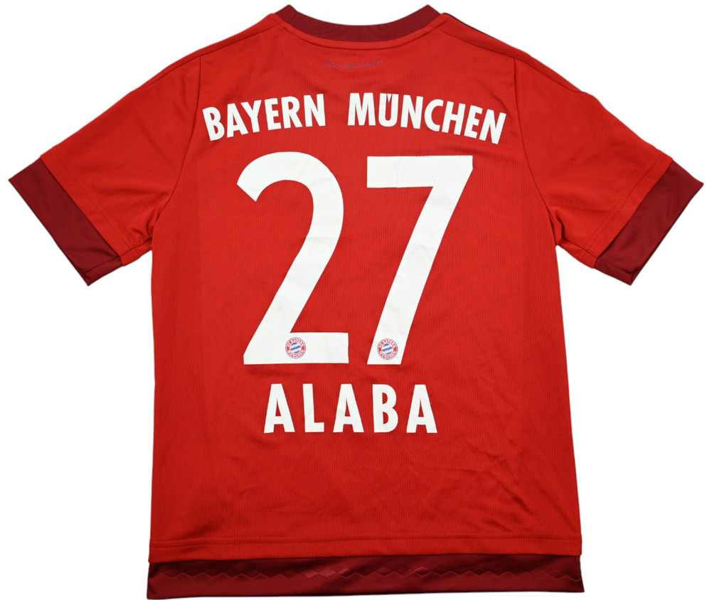 2015-16 BAYERN MUNCHEN *ALABA* KOSZULKA L. BOYS