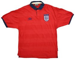 1999-01 ENGLAND SHIRT L