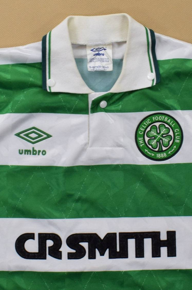 1989-91 CELTIC GLASGOW KOSZULKA M. BOYS