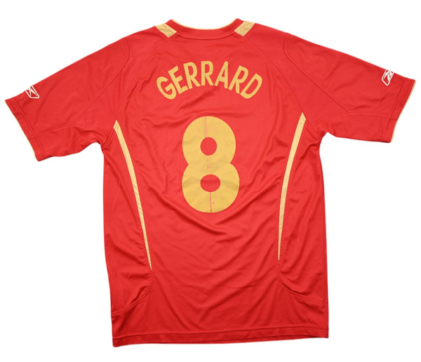 2005-06 LIVERPOOL *GERRARD* SHIRT M/L