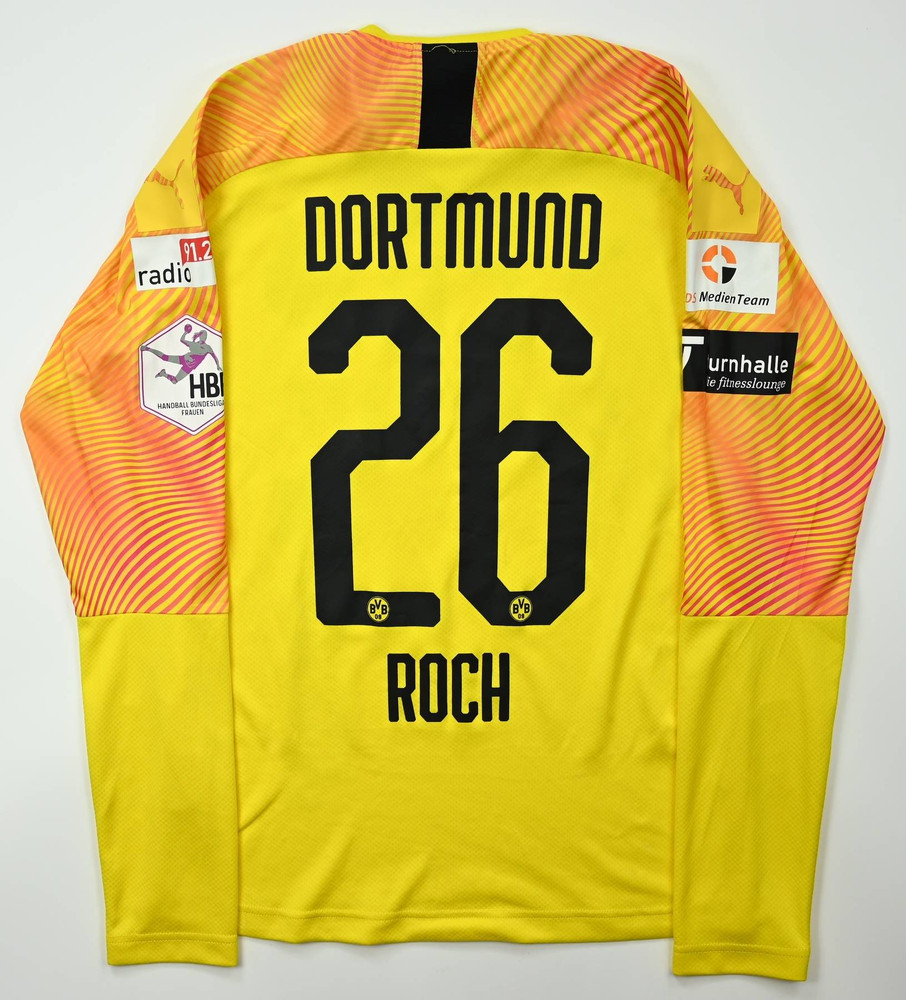 BORUSSIA DORTMUND WOMAN HANDBALL *ROCH* MATCH ISSUE LONGSLEEVE SHIRT M