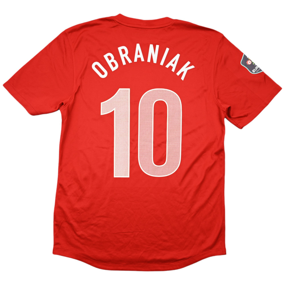 2012-13 POLAND *OBRANIAK* MATCH ISSUE SHIRT S