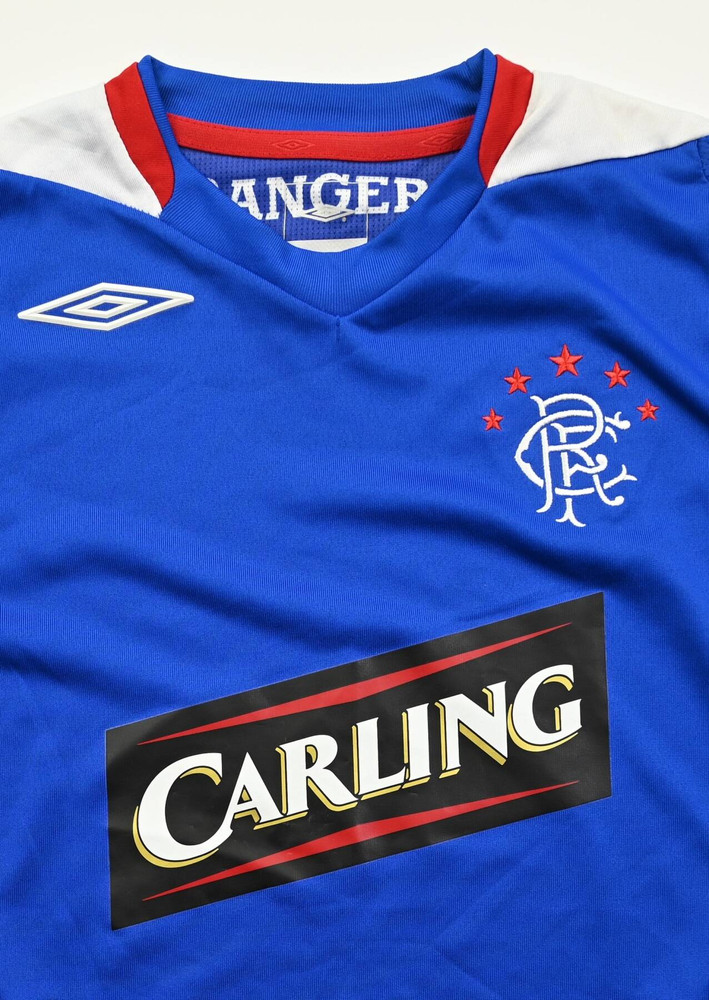 2006-07 GLASGOW RANGERS SHIRT L. BOYS