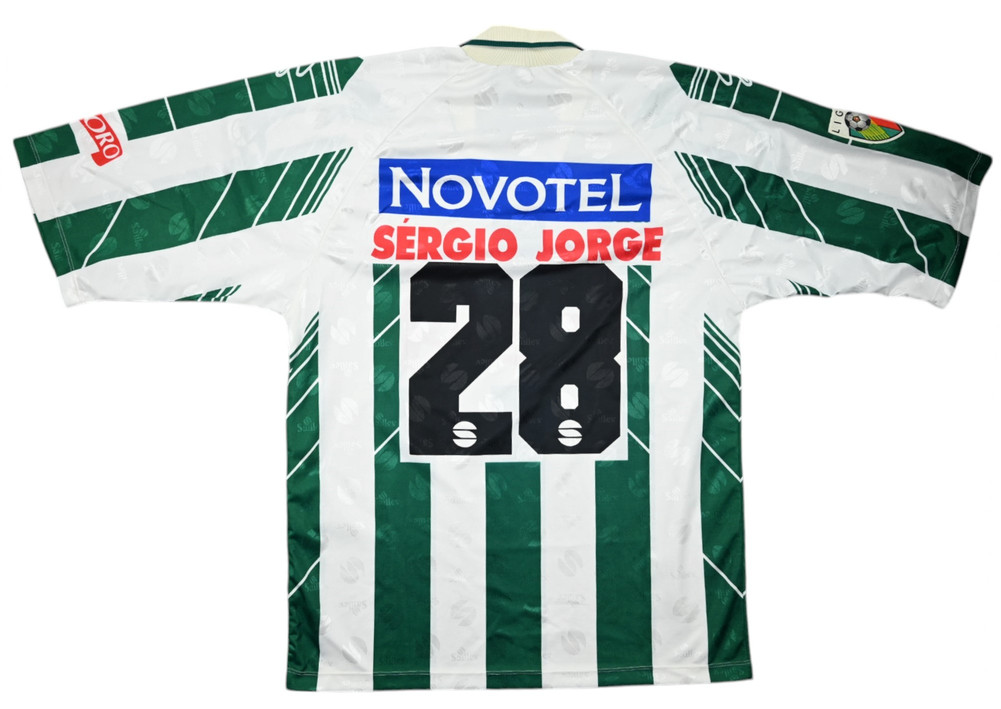 1999-00 VITORIA DE SETUBAL *SERGIO JORGE* SHIRT XXL