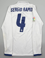 2016-17 REAL MADRID *SERGIO RAMOS* LONGSLEEVE KSZULKA S