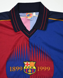 1999-00 FC BARCELONA *R. DE BOER* SHIRT L