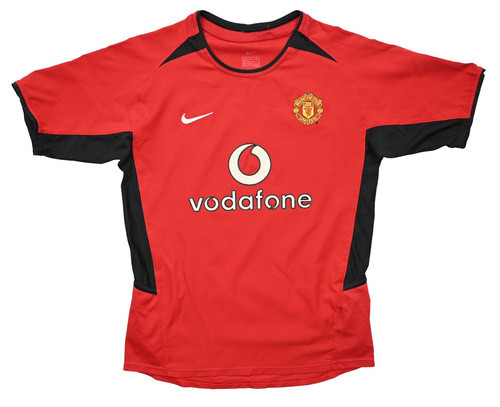 2002-04 MANCHESTER UNITED SHIRT M. BOYS