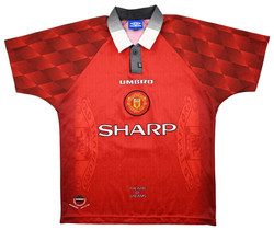 1996-98 MANCHESTER UNITED *CANTONA* SHIRT M