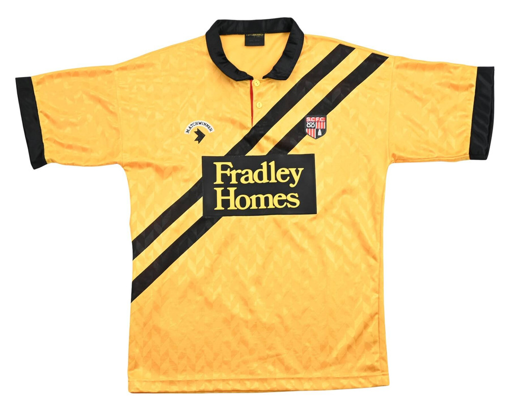 1990-91 STOKE CITY SHIRT M/L